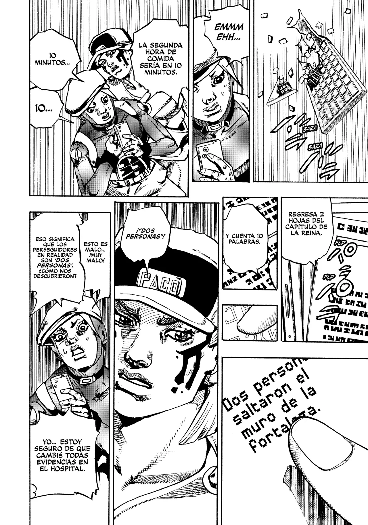 JoJo's Bizarre Adventure Parte 9: The JoJoLands Capitulo 22: Cobrando la deuda de Dolphin Bank: Parte 1 página 35