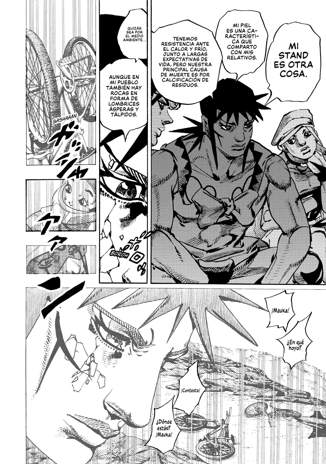 JoJo's Bizarre Adventure Parte 9: The JoJoLands Capitulo 22: Cobrando la deuda de Dolphin Bank: Parte 1 página 5