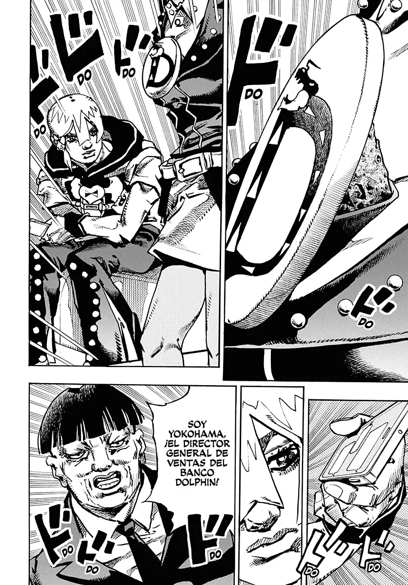 JoJo's Bizarre Adventure Parte 9: The JoJoLands Capitulo 23: El Cobro Del Banco Dolphin, Parte 2 página 13