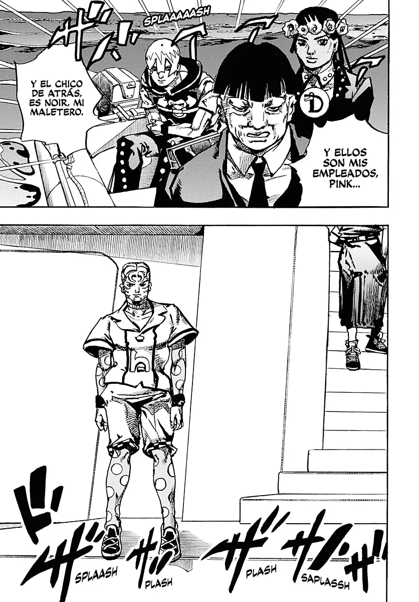 JoJo's Bizarre Adventure Parte 9: The JoJoLands Capitulo 23: El Cobro Del Banco Dolphin, Parte 2 página 14