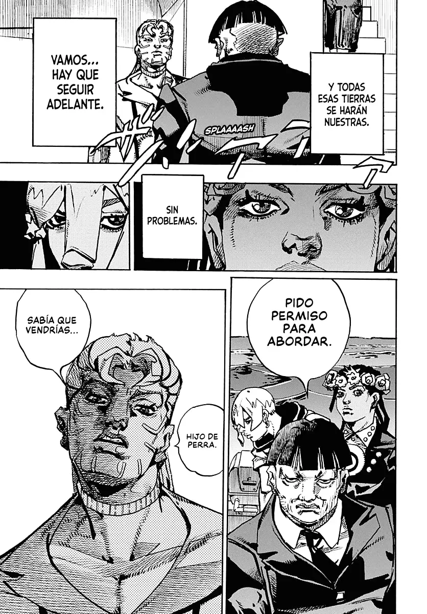 JoJo's Bizarre Adventure Parte 9: The JoJoLands Capitulo 23: El Cobro Del Banco Dolphin, Parte 2 página 16