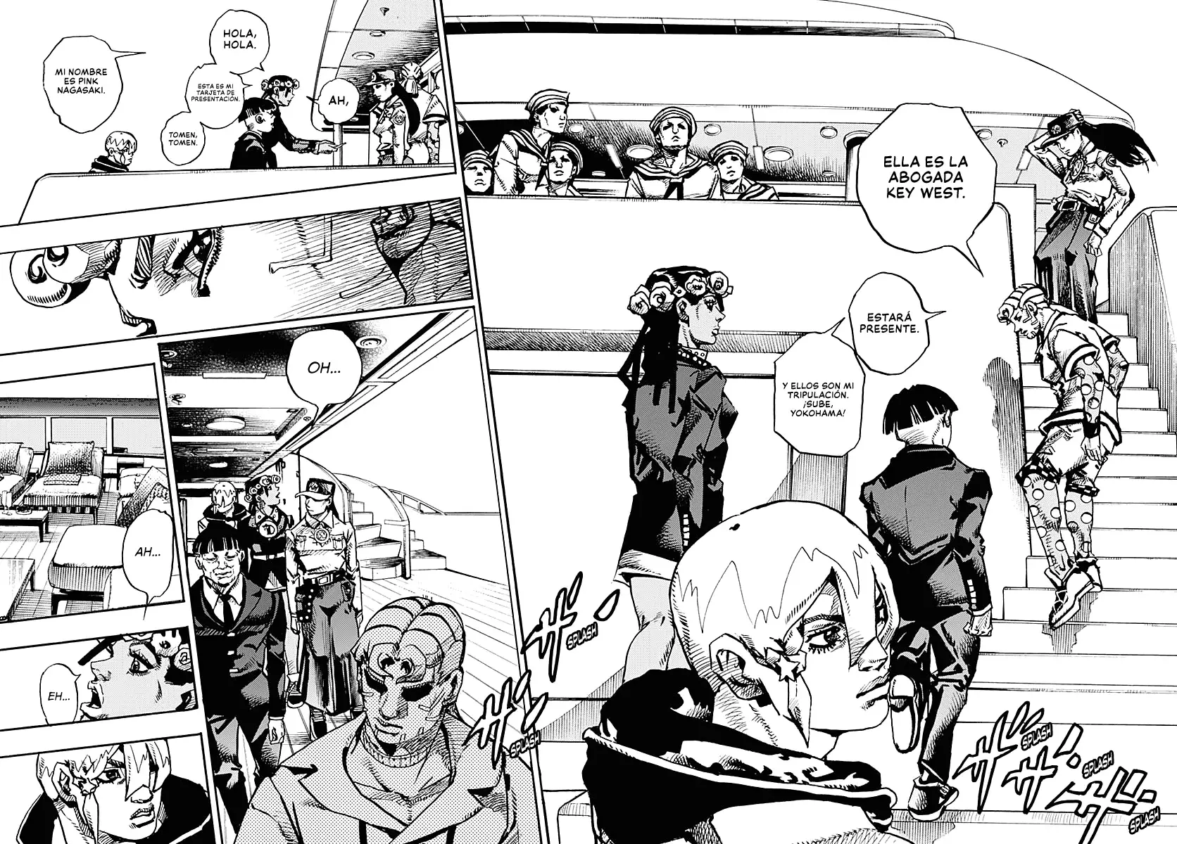 JoJo's Bizarre Adventure Parte 9: The JoJoLands Capitulo 23: El Cobro Del Banco Dolphin, Parte 2 página 17