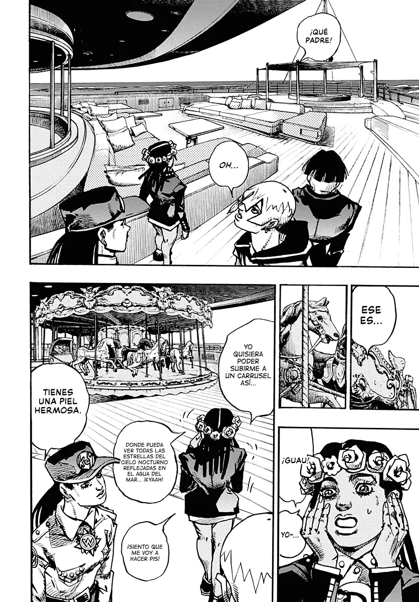 JoJo's Bizarre Adventure Parte 9: The JoJoLands Capitulo 23: El Cobro Del Banco Dolphin, Parte 2 página 18