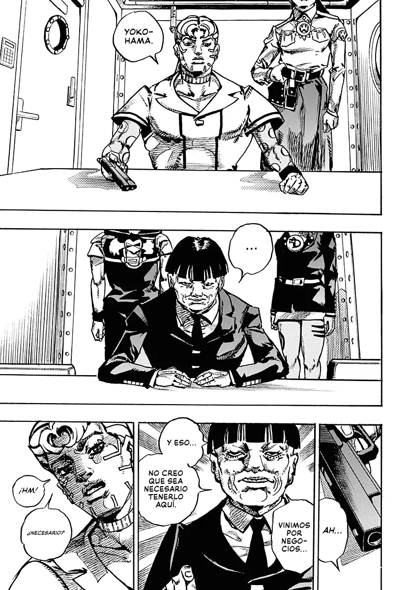 JoJo's Bizarre Adventure Parte 9: The JoJoLands Capitulo 23: El Cobro Del Banco Dolphin, Parte 2 página 21
