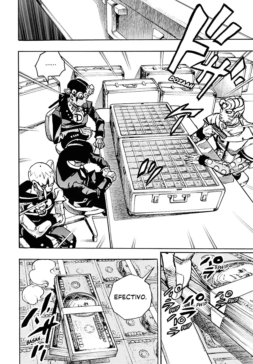 JoJo's Bizarre Adventure Parte 9: The JoJoLands Capitulo 23: El Cobro Del Banco Dolphin, Parte 2 página 24