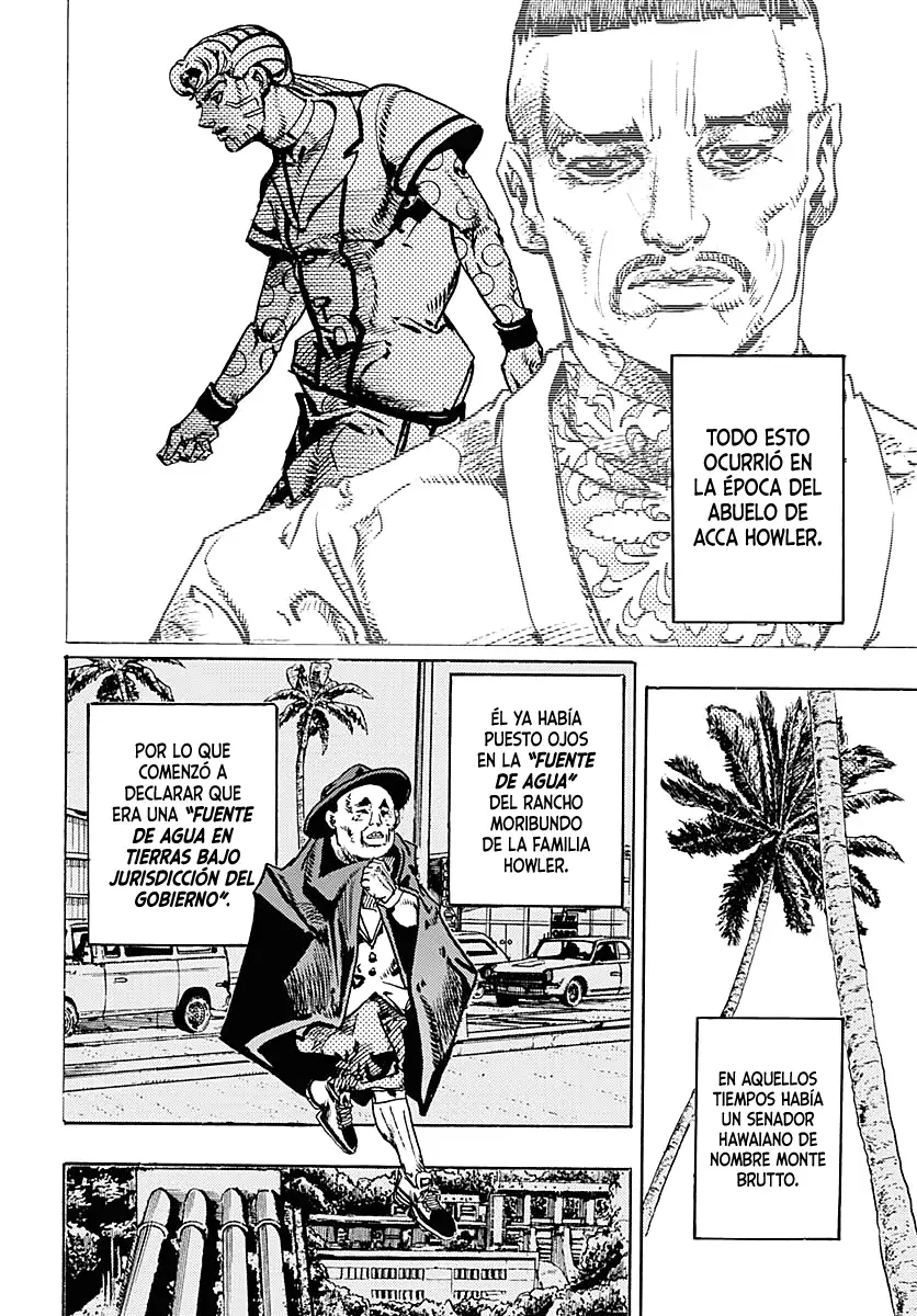 JoJo's Bizarre Adventure Parte 9: The JoJoLands Capitulo 23: El Cobro Del Banco Dolphin, Parte 2 página 3