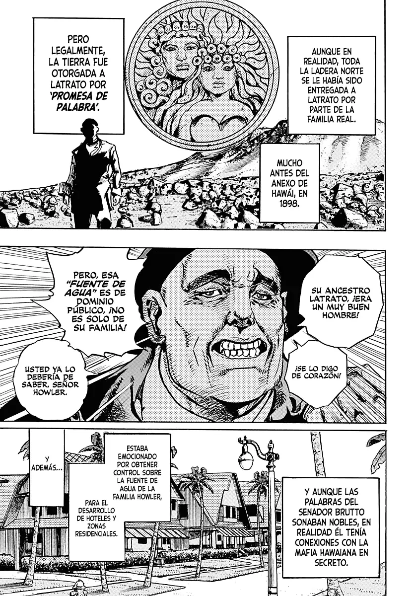 JoJo's Bizarre Adventure Parte 9: The JoJoLands Capitulo 23: El Cobro Del Banco Dolphin, Parte 2 página 4