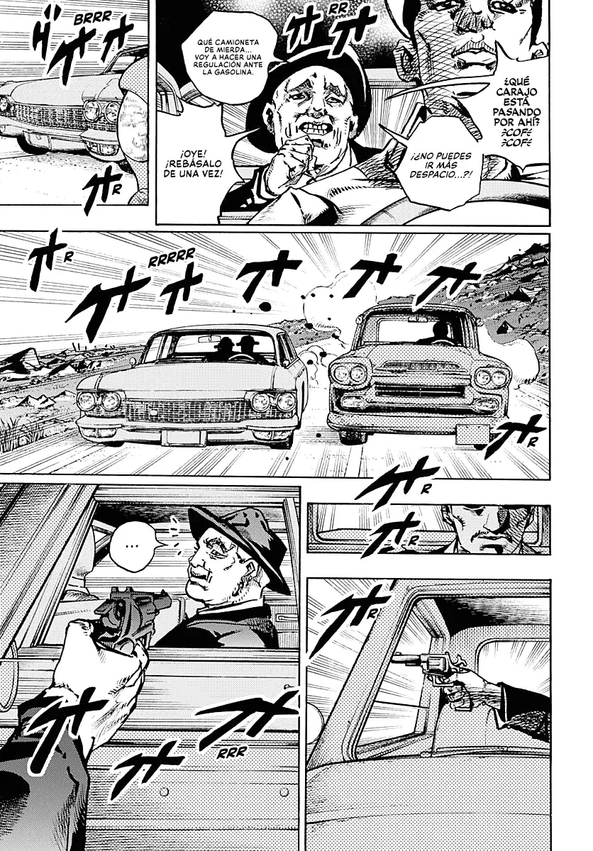 JoJo's Bizarre Adventure Parte 9: The JoJoLands Capitulo 23: El Cobro Del Banco Dolphin, Parte 2 página 6
