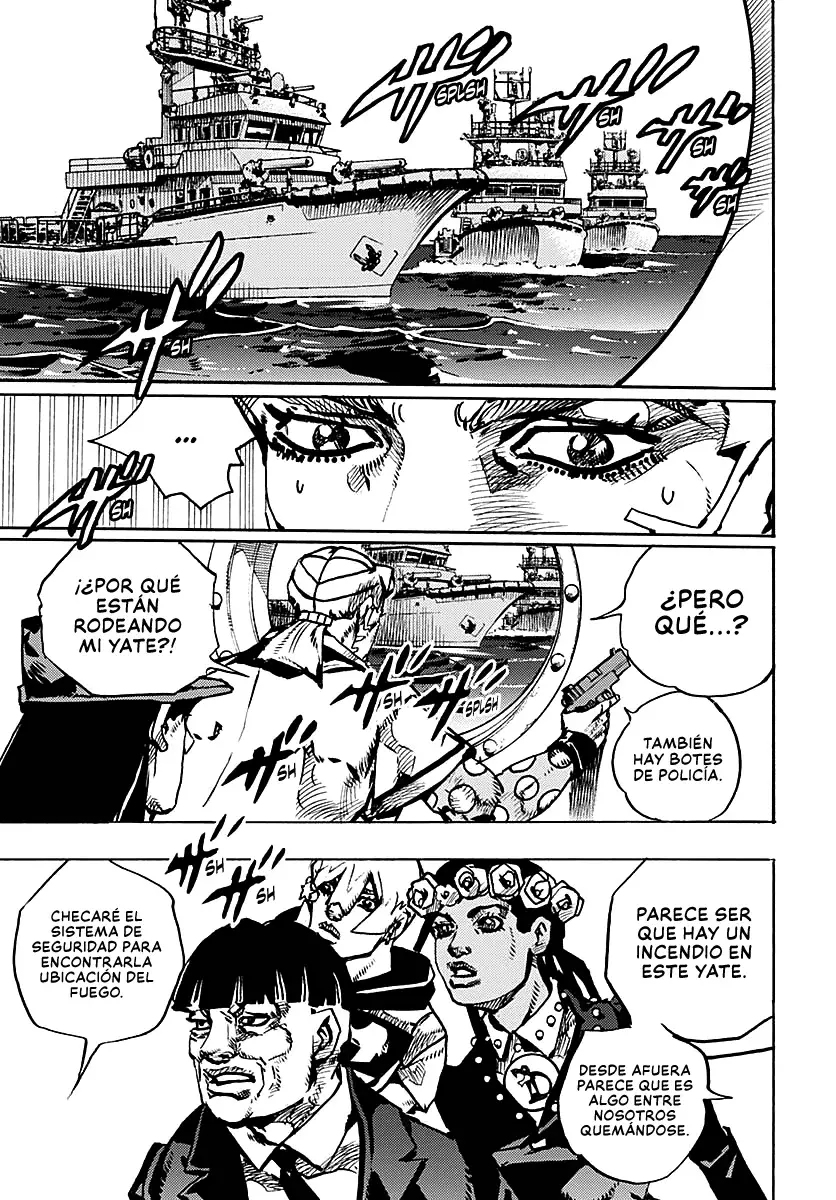 JoJo's Bizarre Adventure Parte 9: The JoJoLands Capitulo 24: El Cobro Del Banco Dolphin, Parte 3 página 19