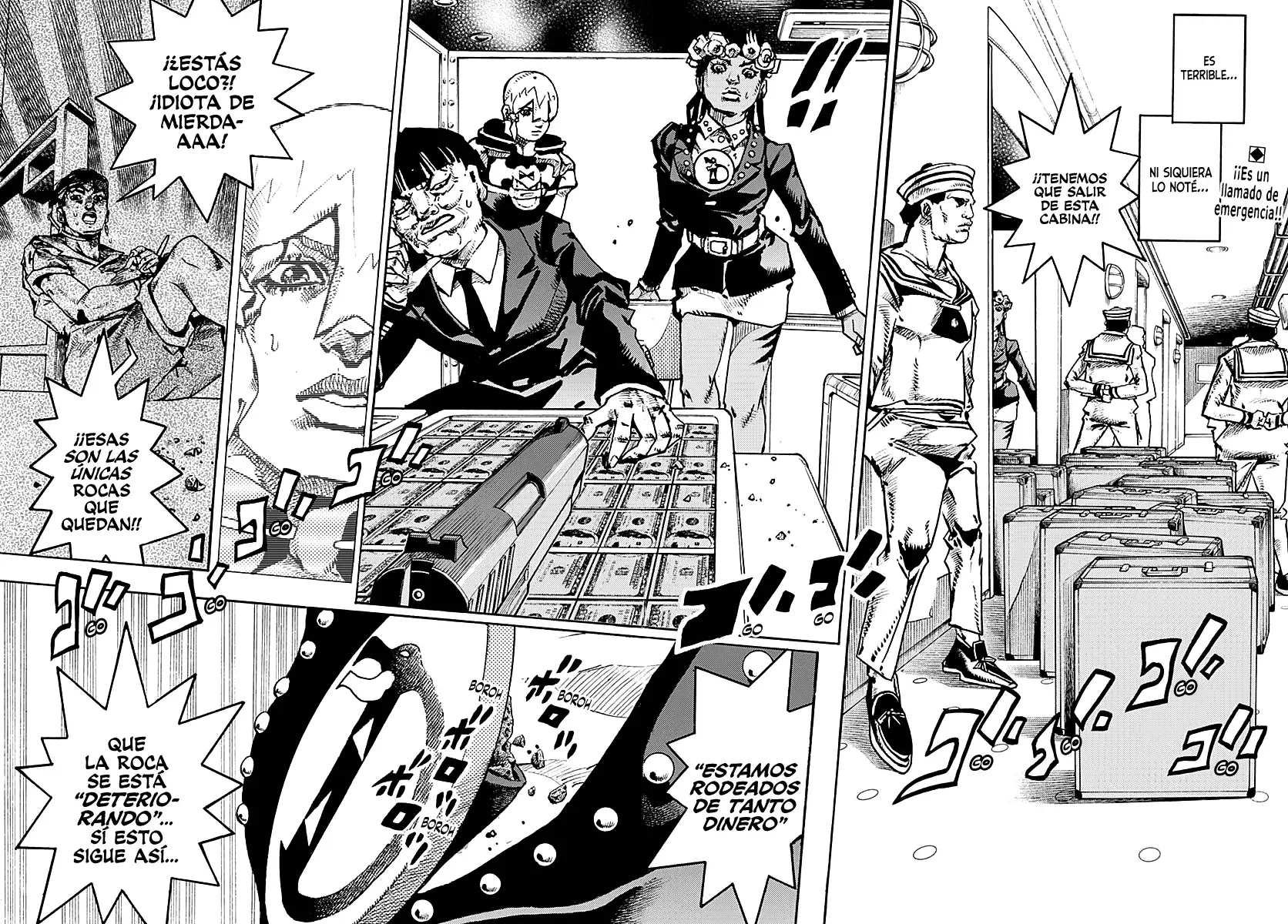 JoJo's Bizarre Adventure Parte 9: The JoJoLands Capitulo 24: El Cobro Del Banco Dolphin, Parte 3 página 2