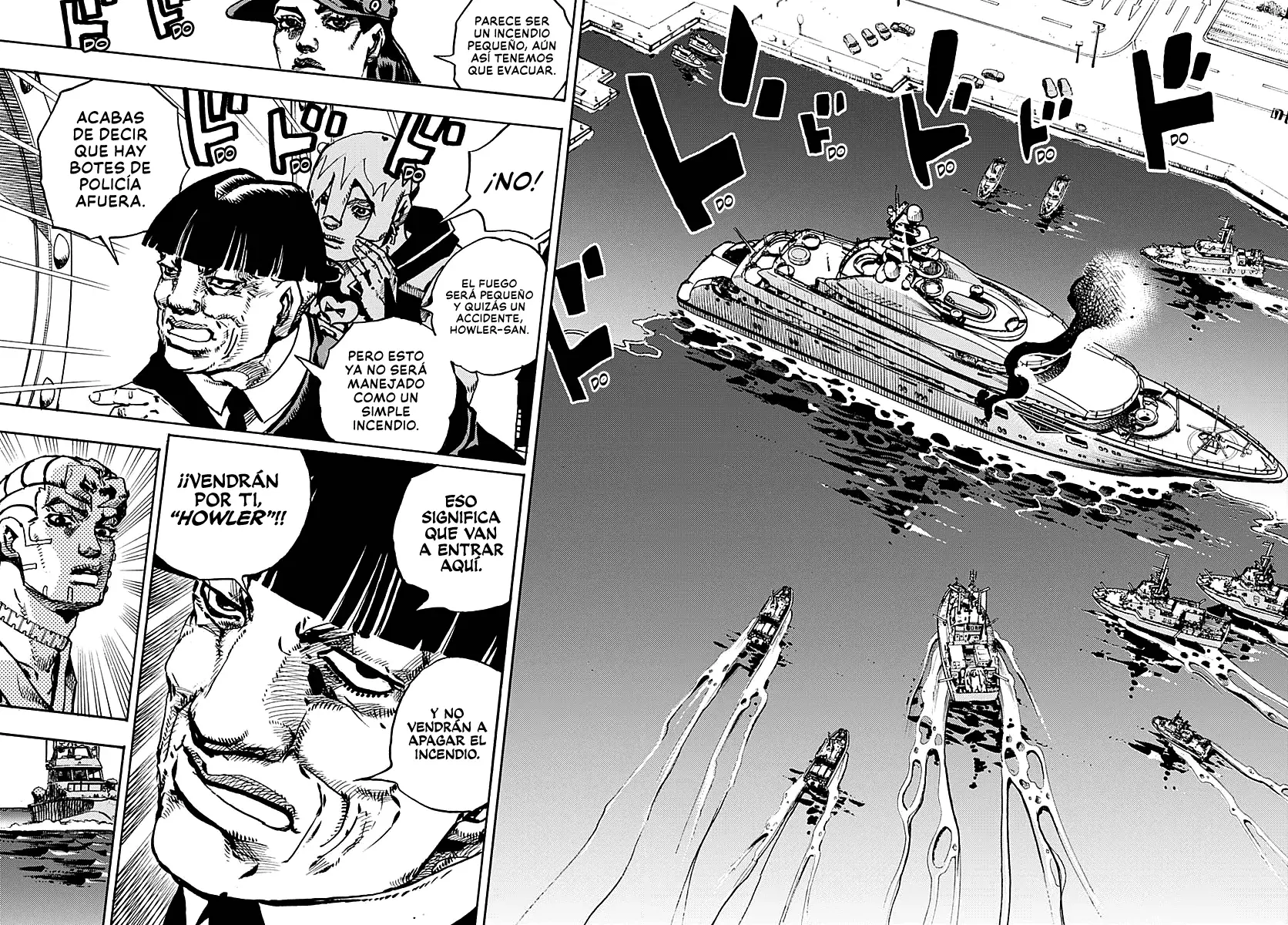 JoJo's Bizarre Adventure Parte 9: The JoJoLands Capitulo 24: El Cobro Del Banco Dolphin, Parte 3 página 22