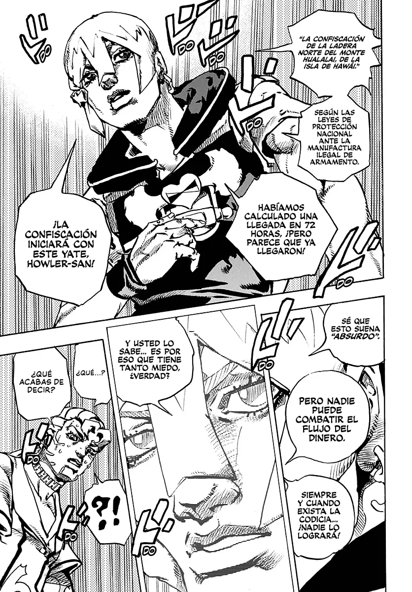 JoJo's Bizarre Adventure Parte 9: The JoJoLands Capitulo 24: El Cobro Del Banco Dolphin, Parte 3 página 24