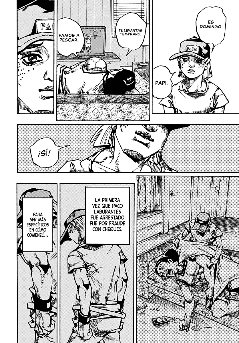 JoJo's Bizarre Adventure Parte 9: The JoJoLands Capitulo 24: El Cobro Del Banco Dolphin, Parte 3 página 28