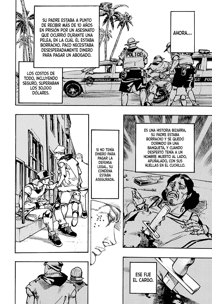 JoJo's Bizarre Adventure Parte 9: The JoJoLands Capitulo 24: El Cobro Del Banco Dolphin, Parte 3 página 32