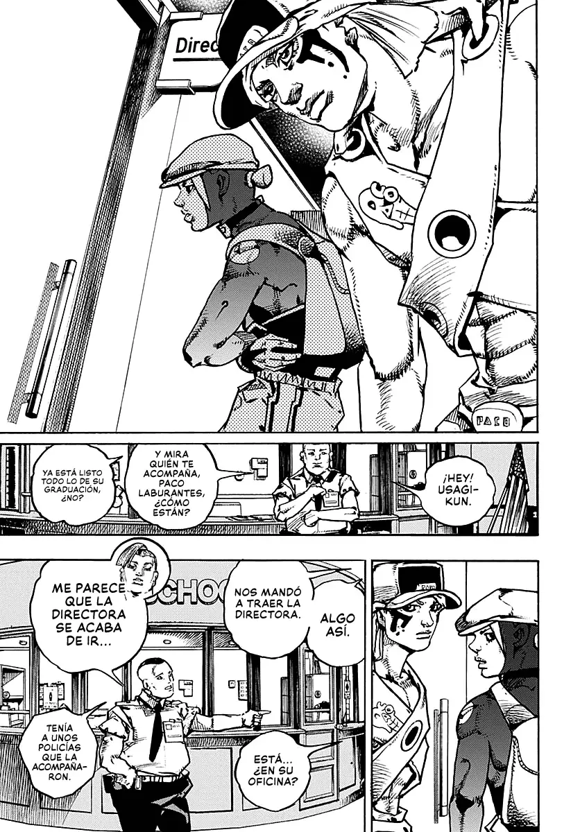 JoJo's Bizarre Adventure Parte 9: The JoJoLands Capitulo 24: El Cobro Del Banco Dolphin, Parte 3 página 35