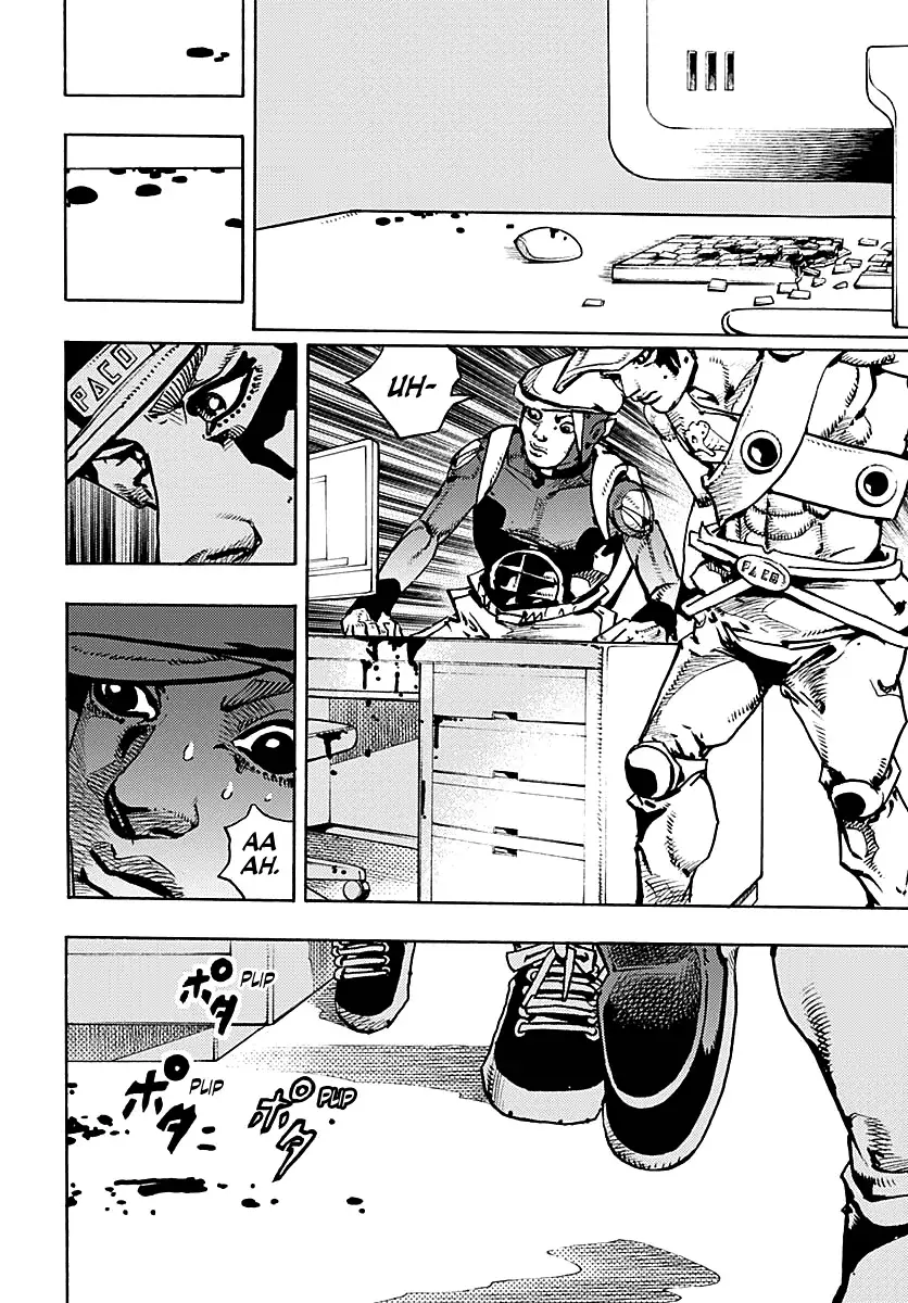 JoJo's Bizarre Adventure Parte 9: The JoJoLands Capitulo 24: El Cobro Del Banco Dolphin, Parte 3 página 38