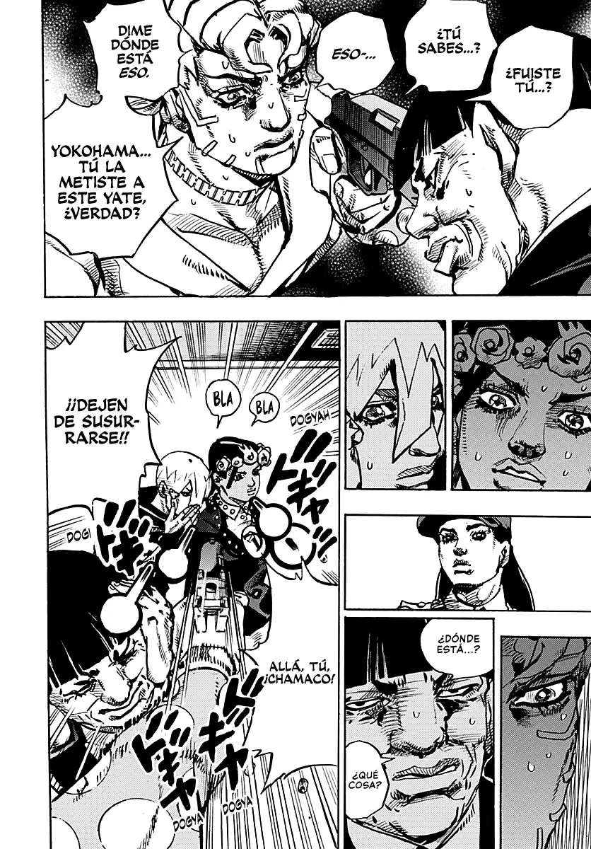 JoJo's Bizarre Adventure Parte 9: The JoJoLands Capitulo 24: El Cobro Del Banco Dolphin, Parte 3 página 4