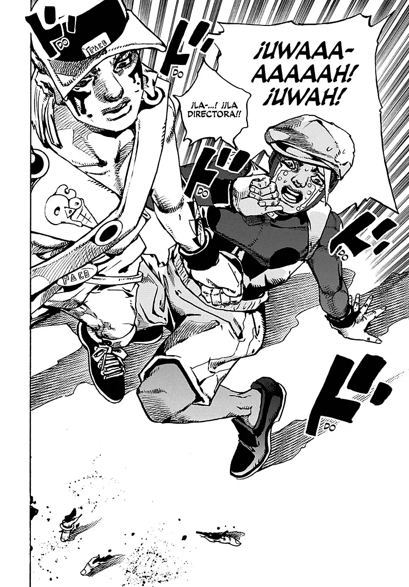 JoJo's Bizarre Adventure Parte 9: The JoJoLands Capitulo 24: El Cobro Del Banco Dolphin, Parte 3 página 40
