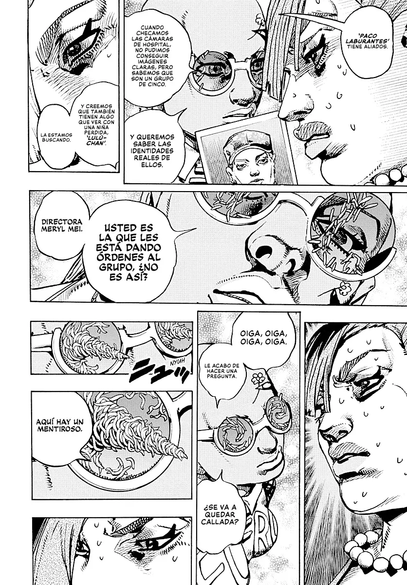 JoJo's Bizarre Adventure Parte 9: The JoJoLands Capitulo 25: La investigación de Laem Chabang página 16
