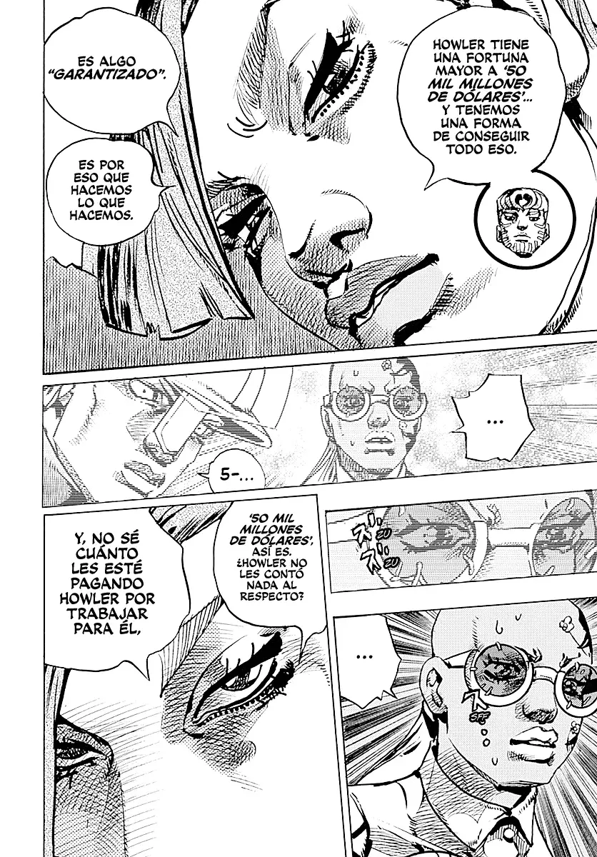 JoJo's Bizarre Adventure Parte 9: The JoJoLands Capitulo 25: La investigación de Laem Chabang página 25