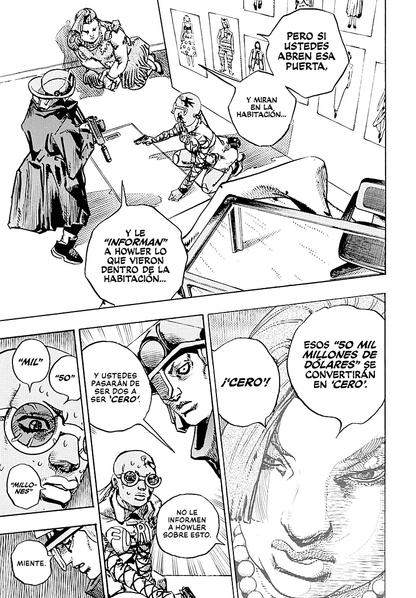 JoJo's Bizarre Adventure Parte 9: The JoJoLands Capitulo 25: La investigación de Laem Chabang página 26