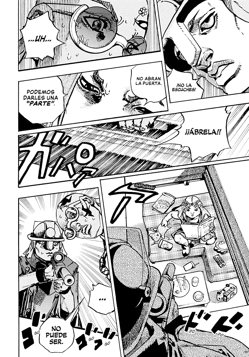 JoJo's Bizarre Adventure Parte 9: The JoJoLands Capitulo 25: La investigación de Laem Chabang página 27