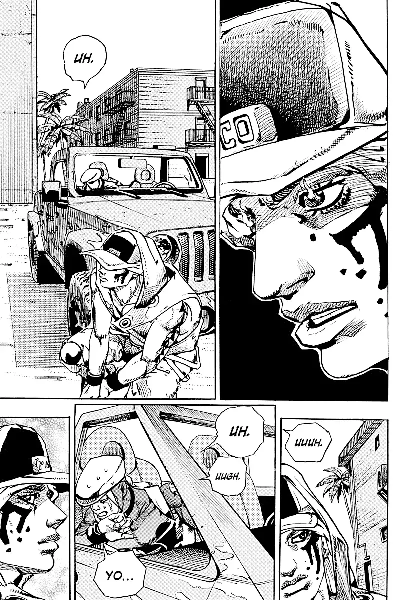 JoJo's Bizarre Adventure Parte 9: The JoJoLands Capitulo 25: La investigación de Laem Chabang página 4