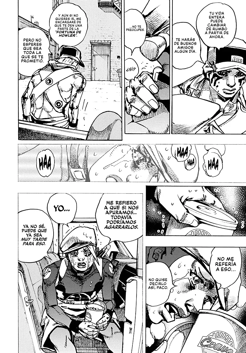 JoJo's Bizarre Adventure Parte 9: The JoJoLands Capitulo 25: La investigación de Laem Chabang página 7