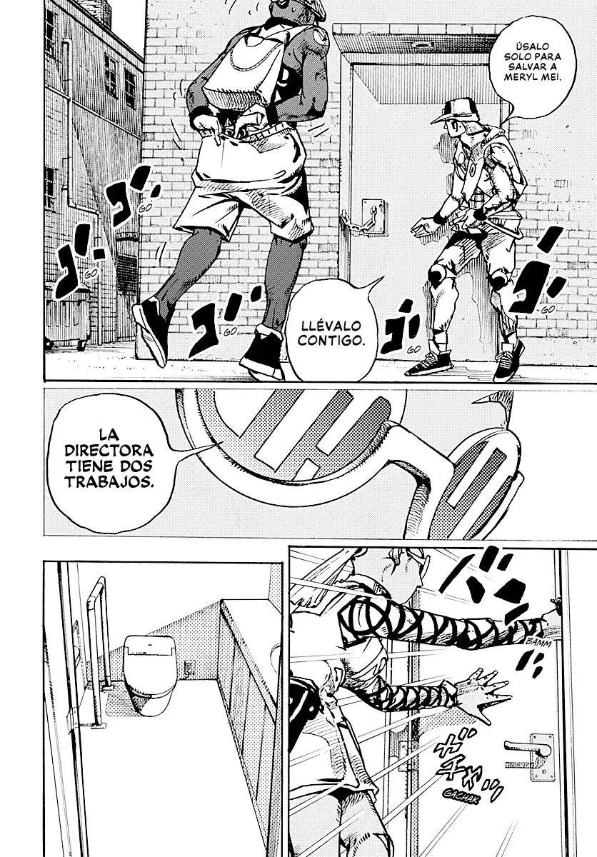 JoJo's Bizarre Adventure Parte 9: The JoJoLands Capitulo 25: La investigación de Laem Chabang página 9