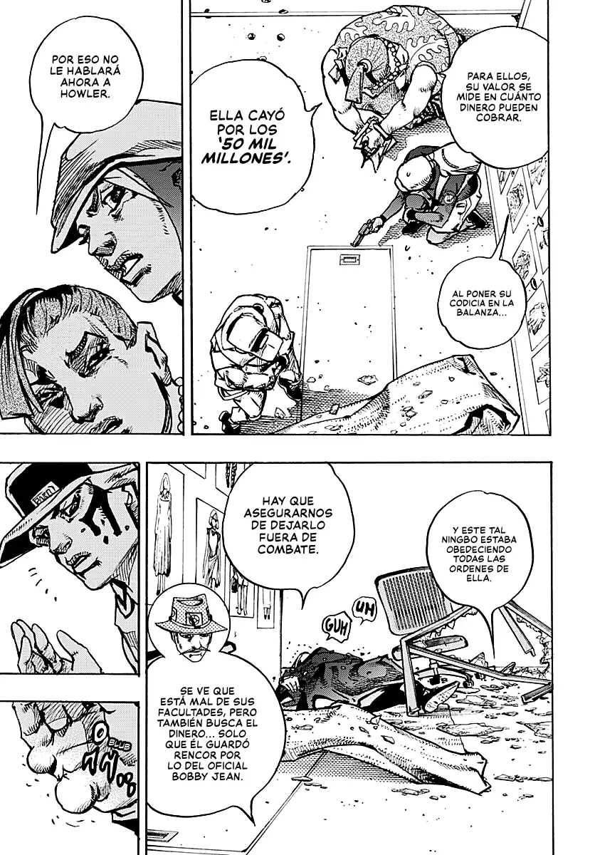 JoJo's Bizarre Adventure Parte 9: The JoJoLands Capitulo 26: Paco vs. Ningbo, Parte 1 página 10