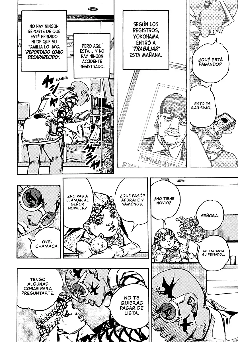 JoJo's Bizarre Adventure Parte 9: The JoJoLands Capitulo 26: Paco vs. Ningbo, Parte 1 página 11