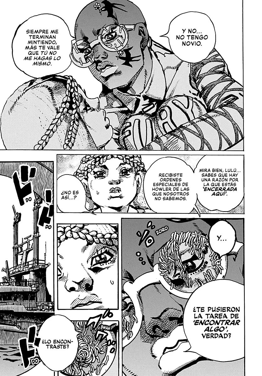 JoJo's Bizarre Adventure Parte 9: The JoJoLands Capitulo 26: Paco vs. Ningbo, Parte 1 página 12