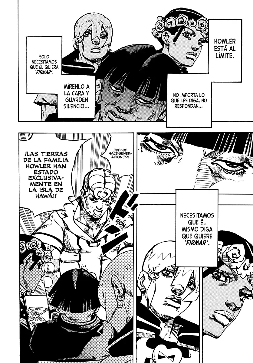 JoJo's Bizarre Adventure Parte 9: The JoJoLands Capitulo 26: Paco vs. Ningbo, Parte 1 página 15
