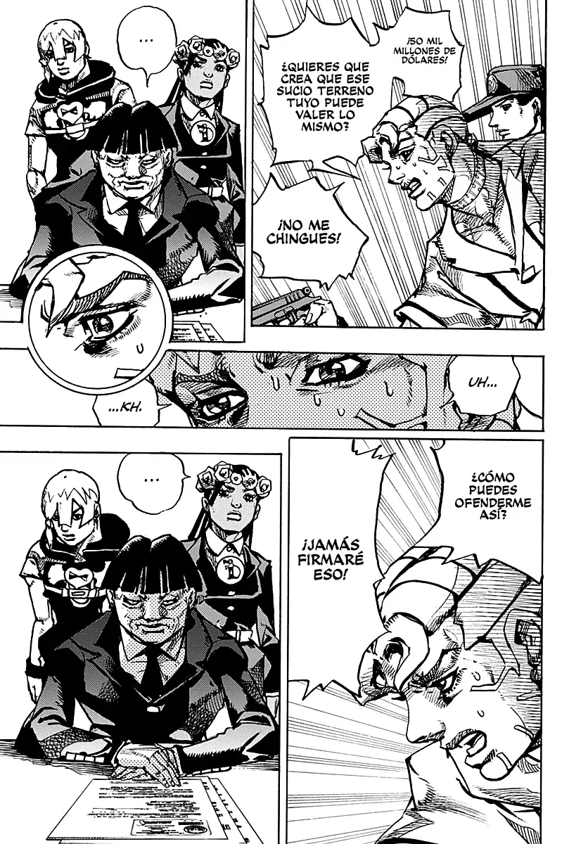 JoJo's Bizarre Adventure Parte 9: The JoJoLands Capitulo 26: Paco vs. Ningbo, Parte 1 página 16