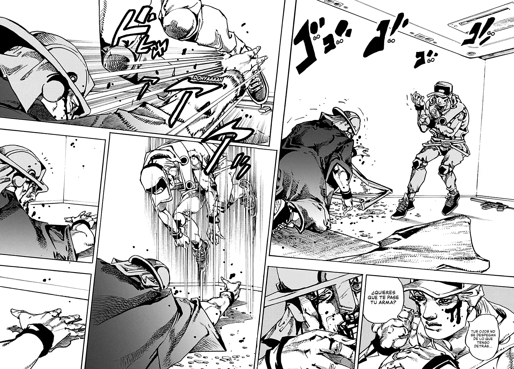 JoJo's Bizarre Adventure Parte 9: The JoJoLands Capitulo 26: Paco vs. Ningbo, Parte 1 página 23