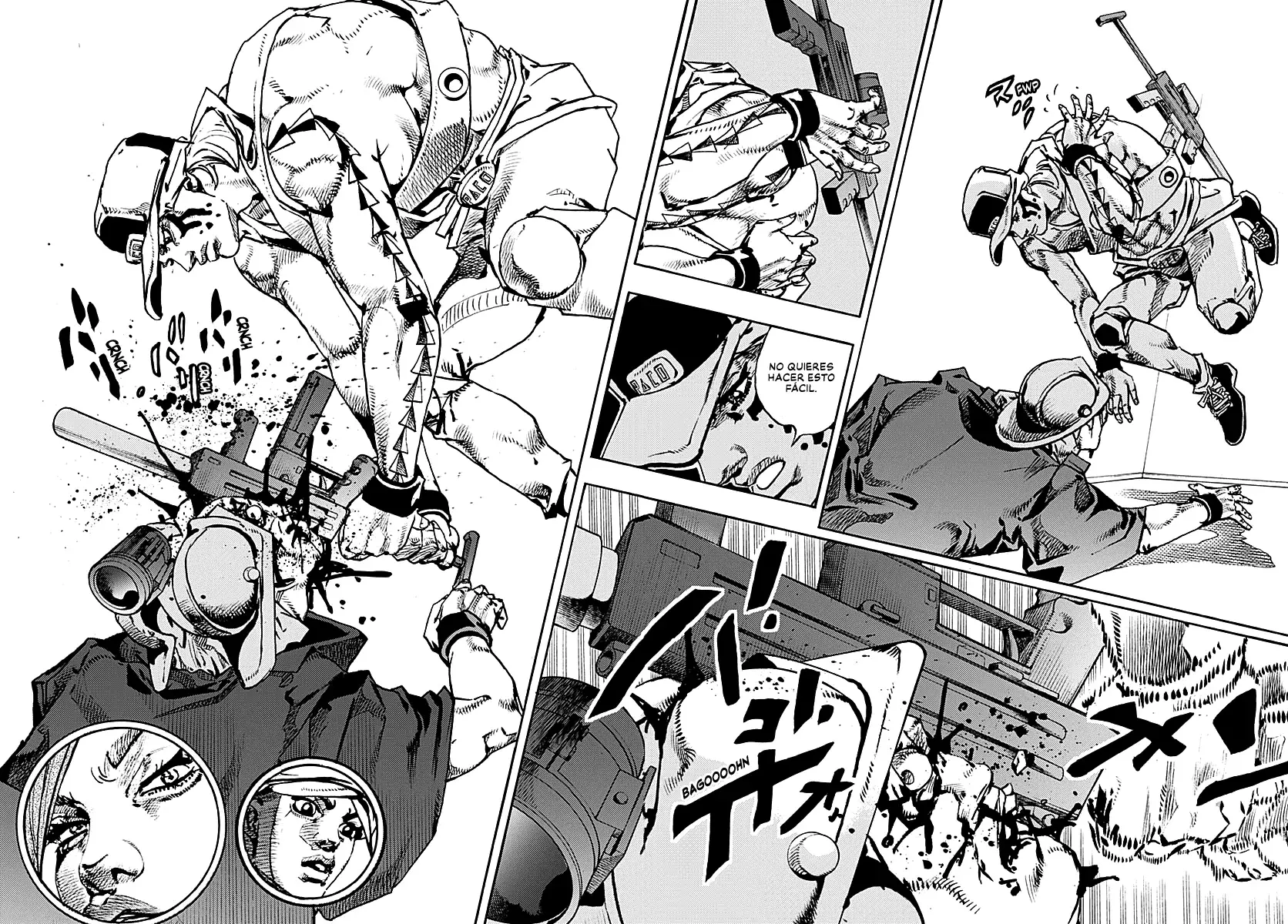 JoJo's Bizarre Adventure Parte 9: The JoJoLands Capitulo 26: Paco vs. Ningbo, Parte 1 página 24
