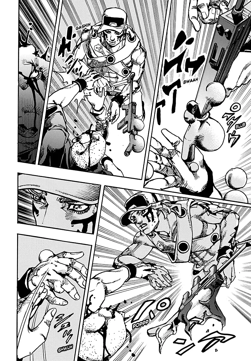 JoJo's Bizarre Adventure Parte 9: The JoJoLands Capitulo 26: Paco vs. Ningbo, Parte 1 página 27