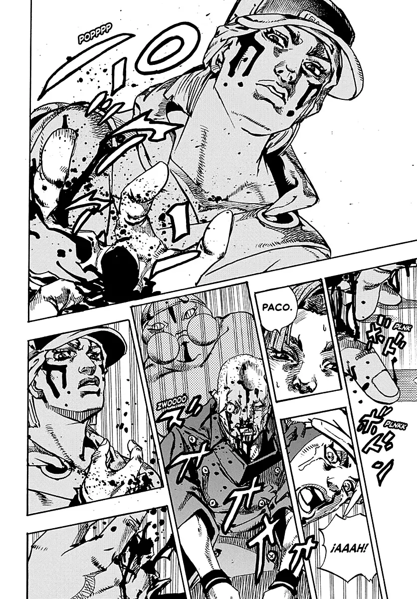 JoJo's Bizarre Adventure Parte 9: The JoJoLands Capitulo 26: Paco vs. Ningbo, Parte 1 página 29