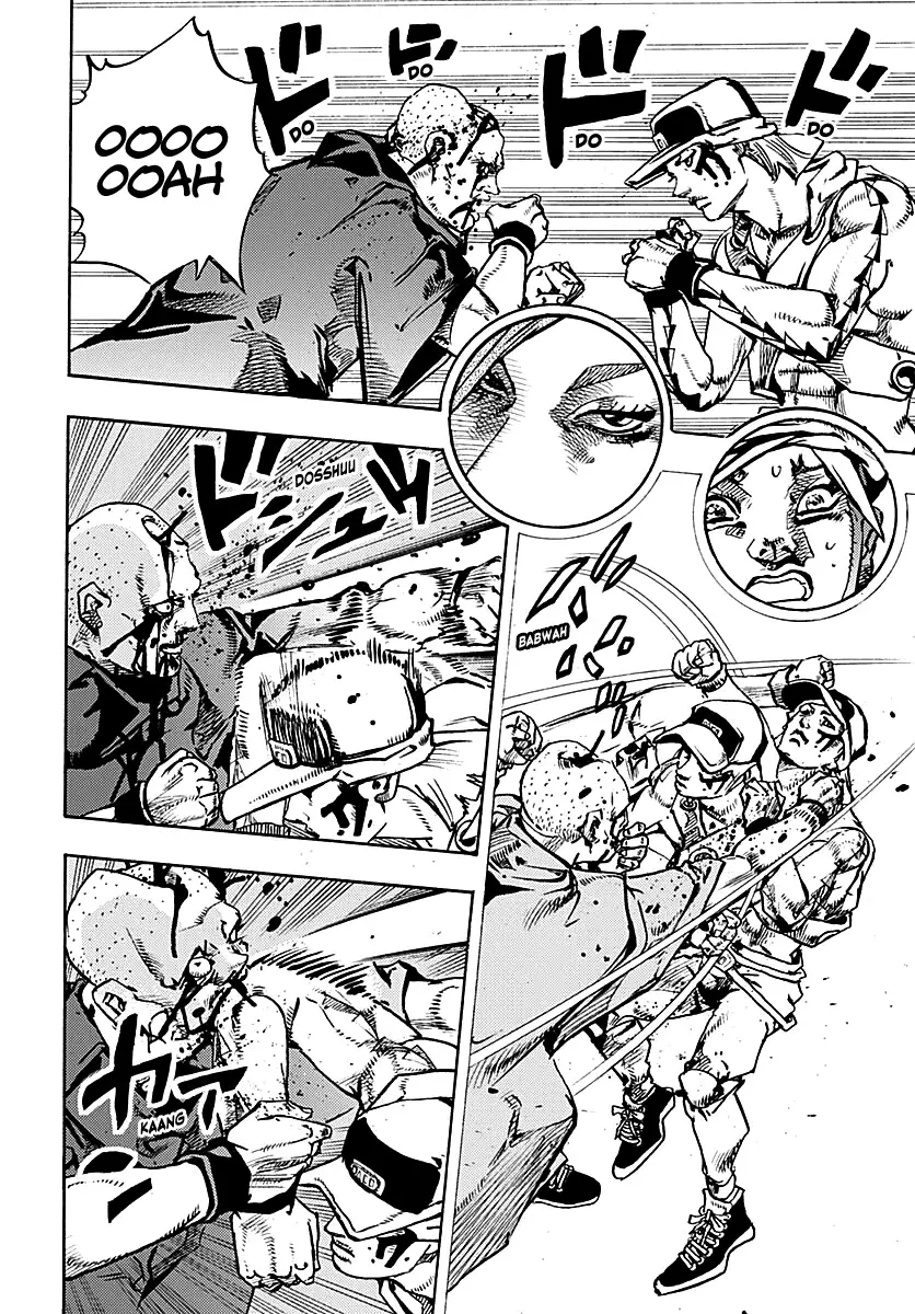 JoJo's Bizarre Adventure Parte 9: The JoJoLands Capitulo 26: Paco vs. Ningbo, Parte 1 página 31