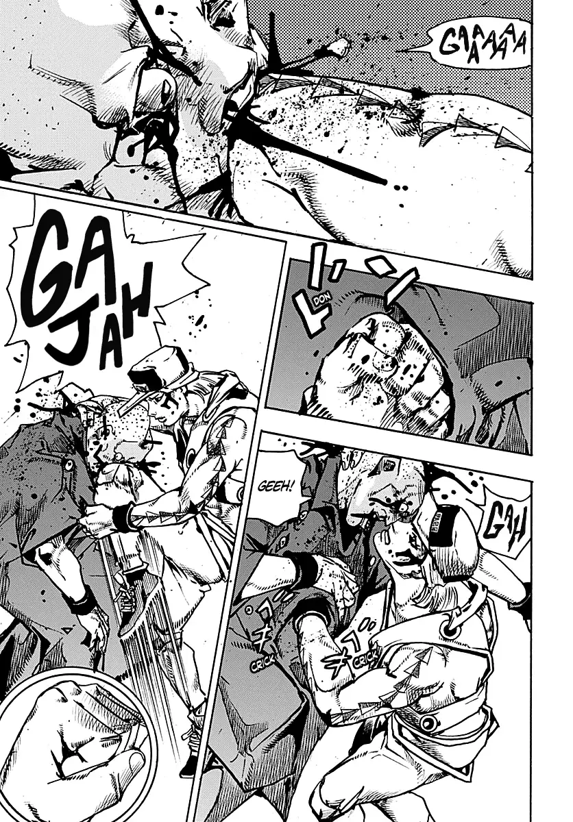 JoJo's Bizarre Adventure Parte 9: The JoJoLands Capitulo 26: Paco vs. Ningbo, Parte 1 página 32