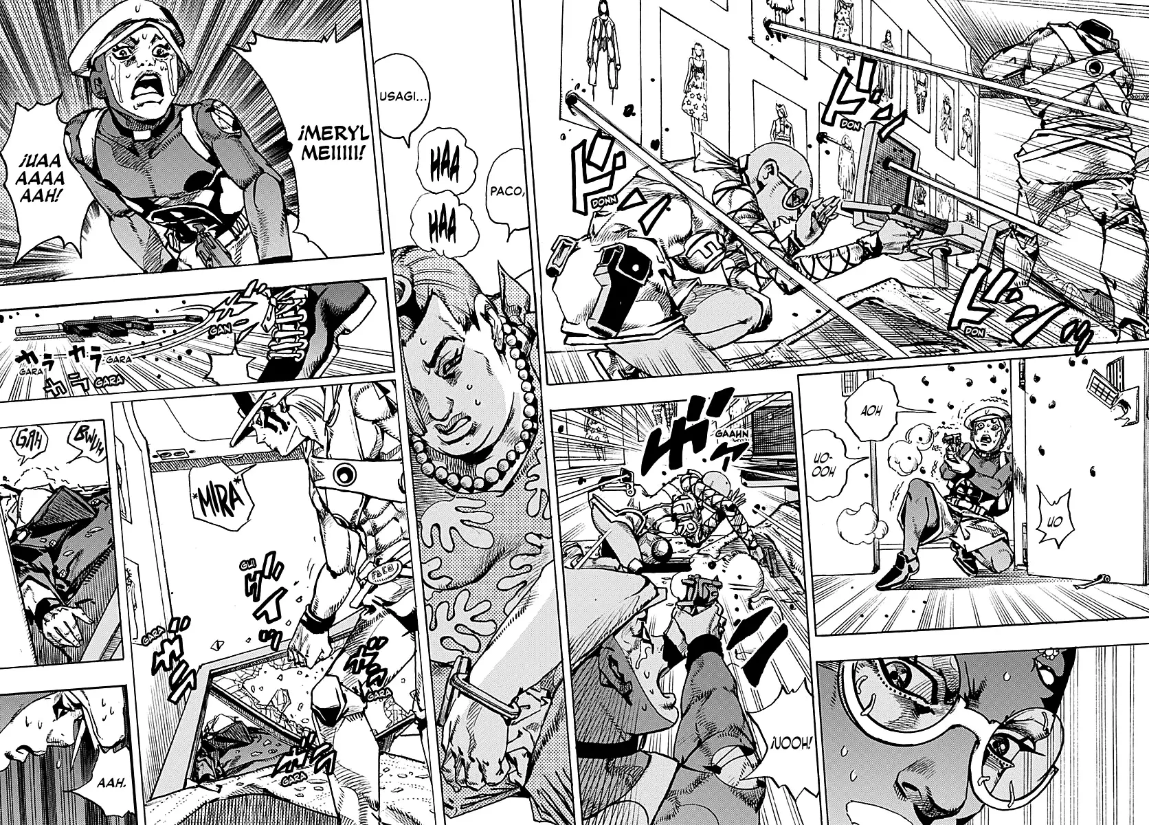 JoJo's Bizarre Adventure Parte 9: The JoJoLands Capitulo 26: Paco vs. Ningbo, Parte 1 página 6
