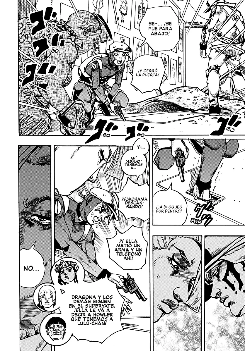 JoJo's Bizarre Adventure Parte 9: The JoJoLands Capitulo 26: Paco vs. Ningbo, Parte 1 página 7