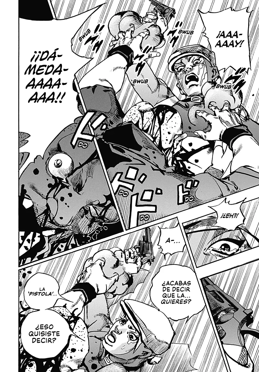 JoJo's Bizarre Adventure Parte 9: The JoJoLands Capitulo 27: Paco vs. Ningbo, Parte 2 página 12
