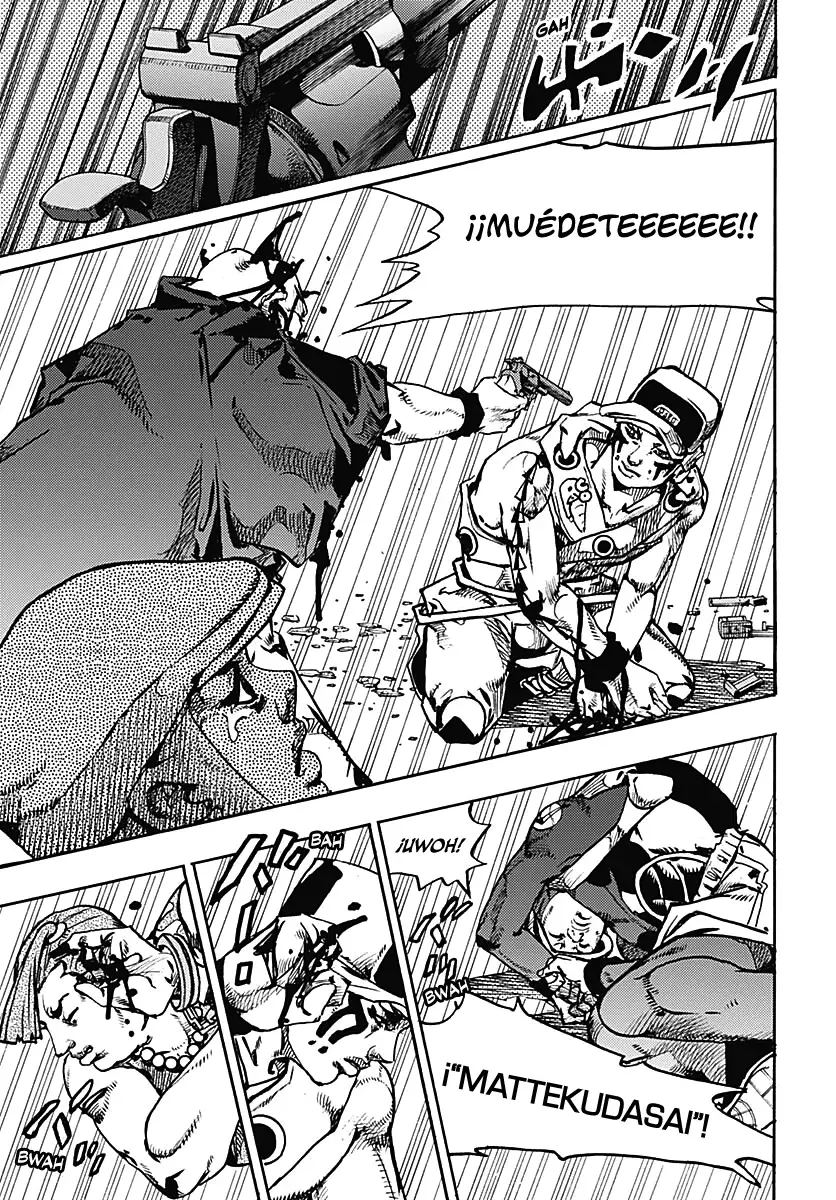 JoJo's Bizarre Adventure Parte 9: The JoJoLands Capitulo 27: Paco vs. Ningbo, Parte 2 página 13