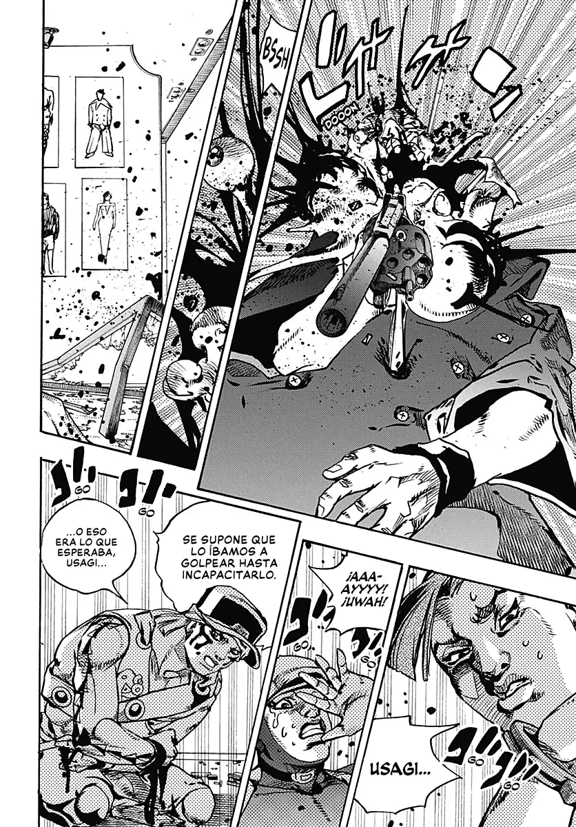 JoJo's Bizarre Adventure Parte 9: The JoJoLands Capitulo 27: Paco vs. Ningbo, Parte 2 página 14