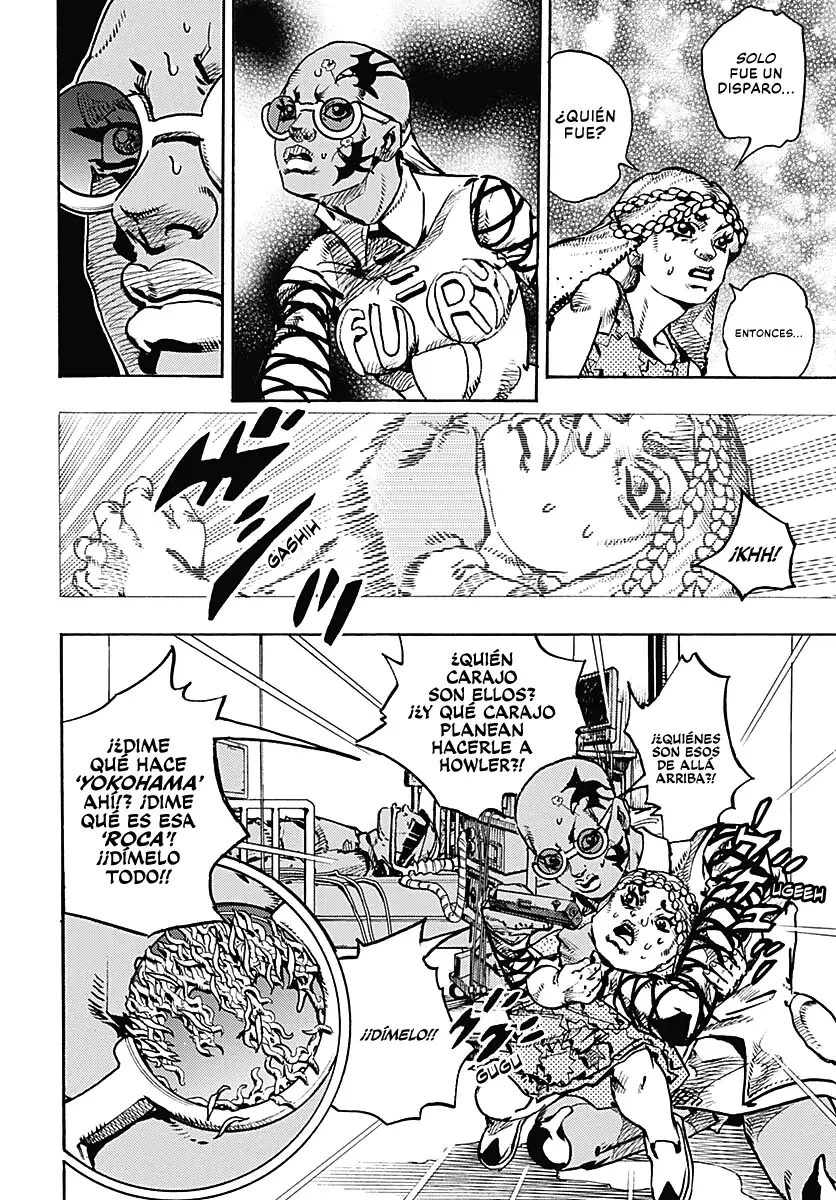 JoJo's Bizarre Adventure Parte 9: The JoJoLands Capitulo 27: Paco vs. Ningbo, Parte 2 página 16
