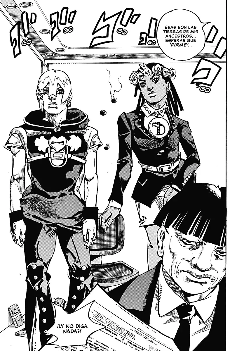 JoJo's Bizarre Adventure Parte 9: The JoJoLands Capitulo 27: Paco vs. Ningbo, Parte 2 página 17