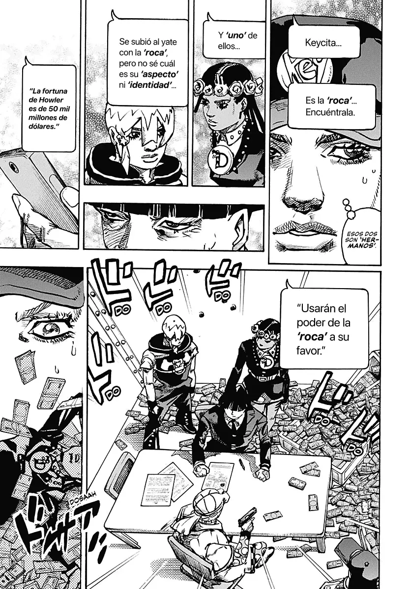 JoJo's Bizarre Adventure Parte 9: The JoJoLands Capitulo 27: Paco vs. Ningbo, Parte 2 página 22