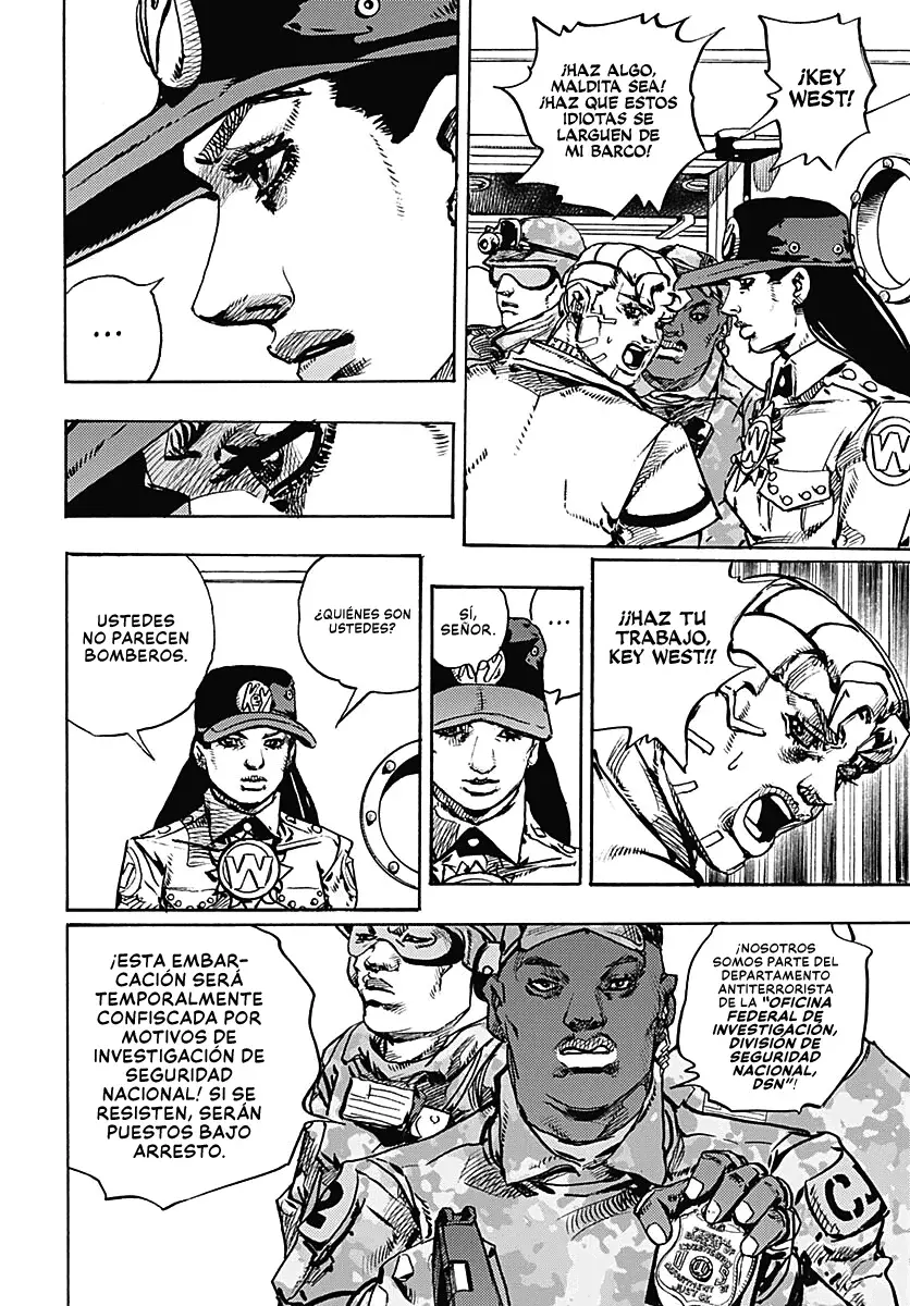 JoJo's Bizarre Adventure Parte 9: The JoJoLands Capitulo 27: Paco vs. Ningbo, Parte 2 página 24
