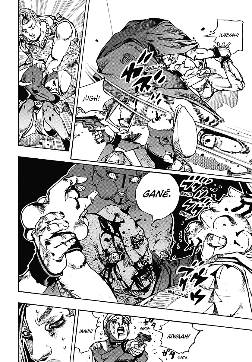 JoJo's Bizarre Adventure Parte 9: The JoJoLands Capitulo 27: Paco vs. Ningbo, Parte 2 página 4